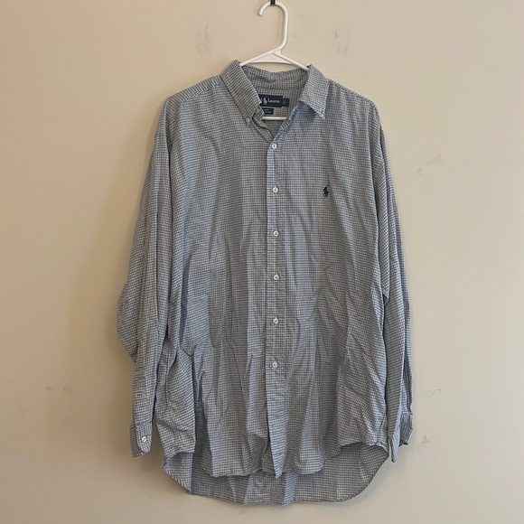 Ralph Lauren Other - Ralph Lauren Blake Cotton Plaid Long Sleeve Button Down Shirt Size Large